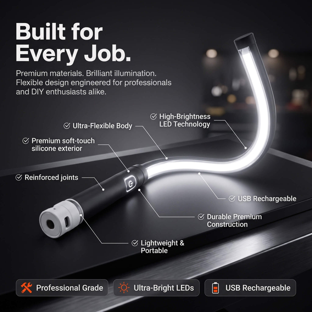 BeamFlex™ LED Work Flashlight