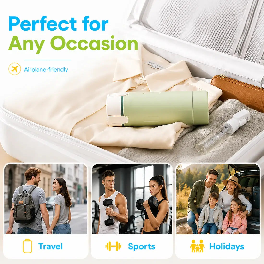 SwiftPack™ 4-in-1 Travel Dispenser