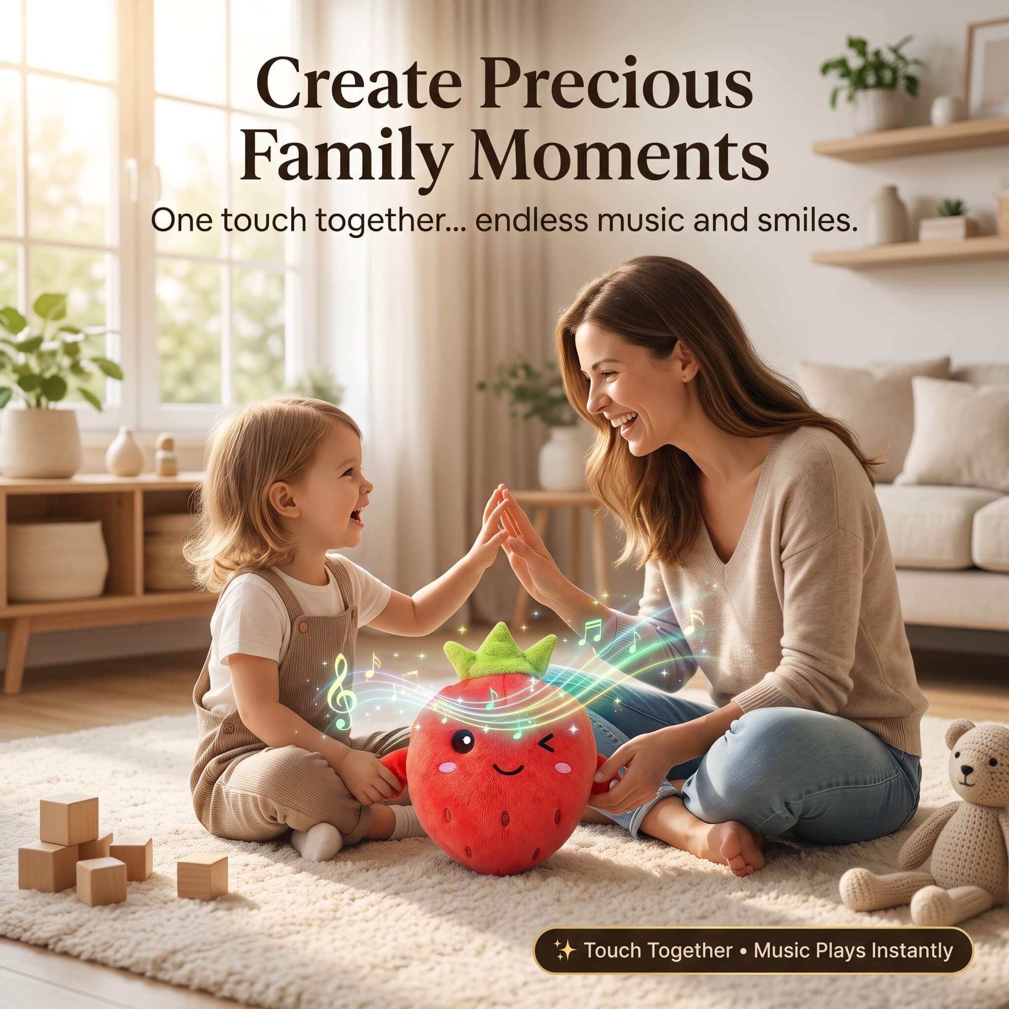 SensePulse™ Interactive Musical Plush Toy