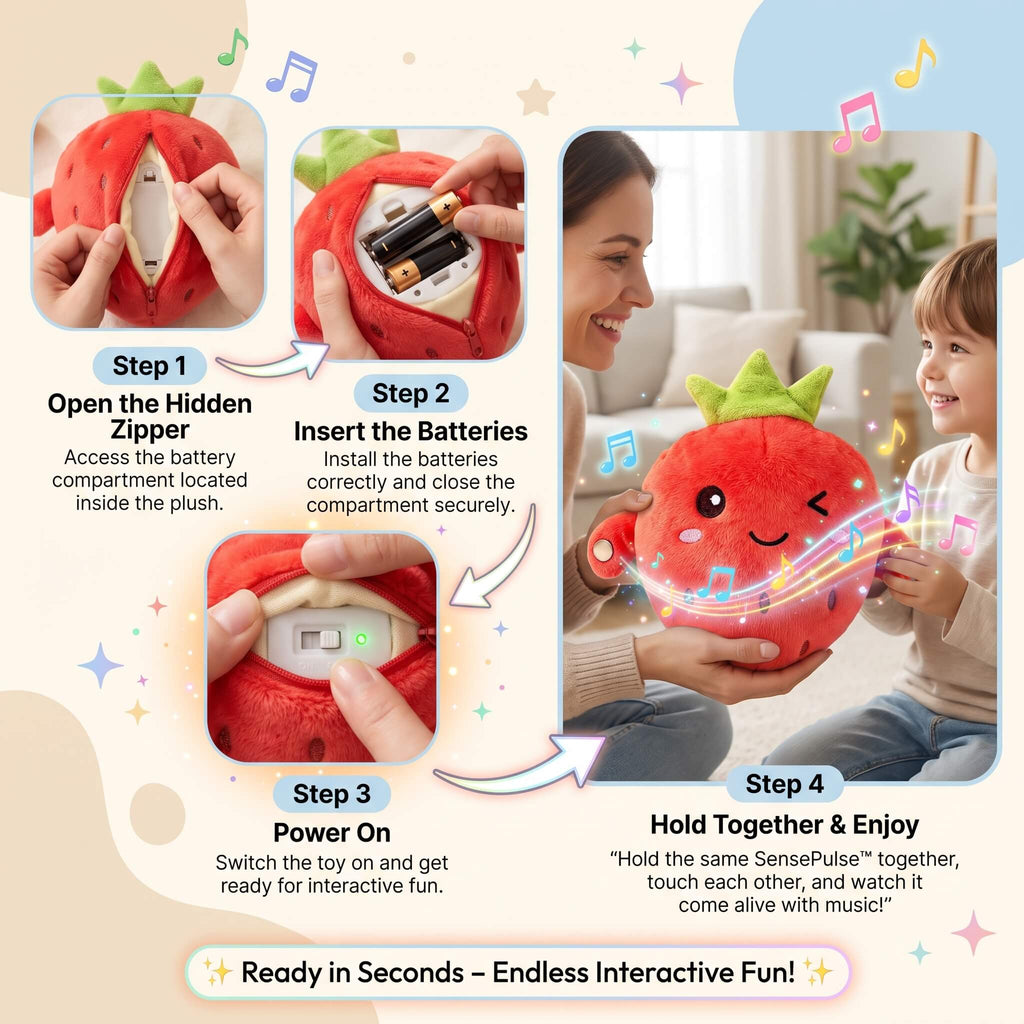 SensePulse™ Interactive Musical Plush Toy